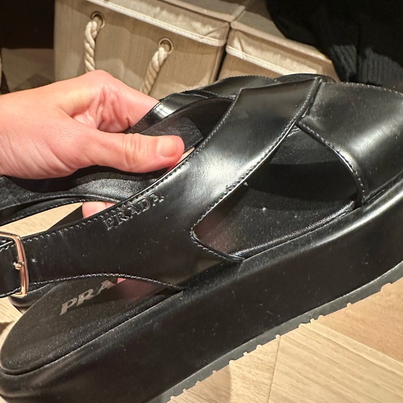 prada leather sandals - Picture 3 of 5